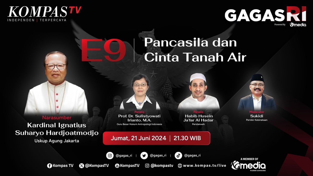 Uskup Agung Jakarta hingga Habib Jafar Bicara Pancasila dan Cinta Tanah Air | GAGAS RI